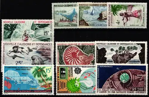 Neukaledonien Jahrgang 1962 postfrisch #NH429
