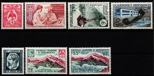 Neukaledonien Jahrgang 1960 postfrisch ohne Block 2 #NH428