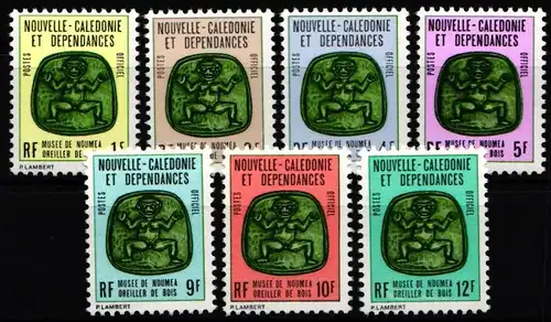 Neukaledonien Dienstmarken 14-20 postfrisch #NH443