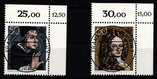 Bundesrepublik Deutschland 1049-1050 KBWZ gestempelt #NH137