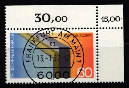 Bundesrepublik Deutschland 1119 KBWZ gestempelt #NH145