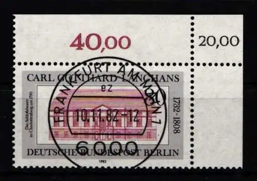 Berlin 684 KBWZ gestempelt #NH149