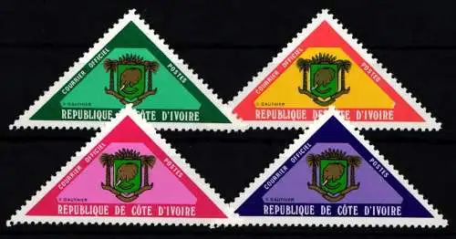 Elfenbeinküste Markenmarken 1-4 postfrisch #NH531