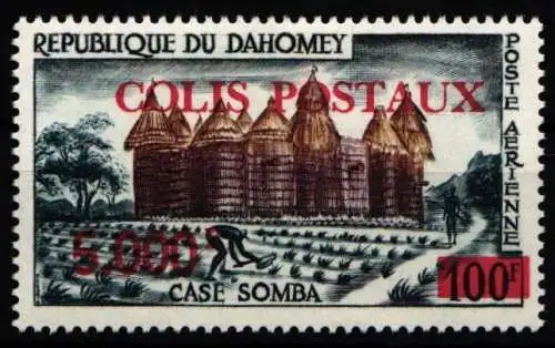 Benin Dahomey Paketmarken 12 postfrisch #NH513