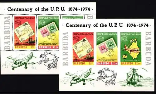 Barbuda Block 10 A+B postfrisch Europamarken #HR511