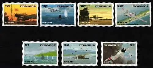 Dominica 1442-1449, 1448 fehlt postfrisch Schifffahrt #JH902