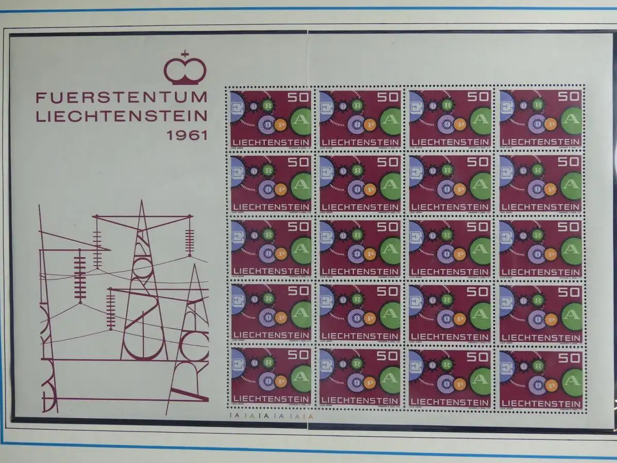 Europa/Cept ab Vorläufern ** besammelt auf selbstgestalteten Seiten #LY904
