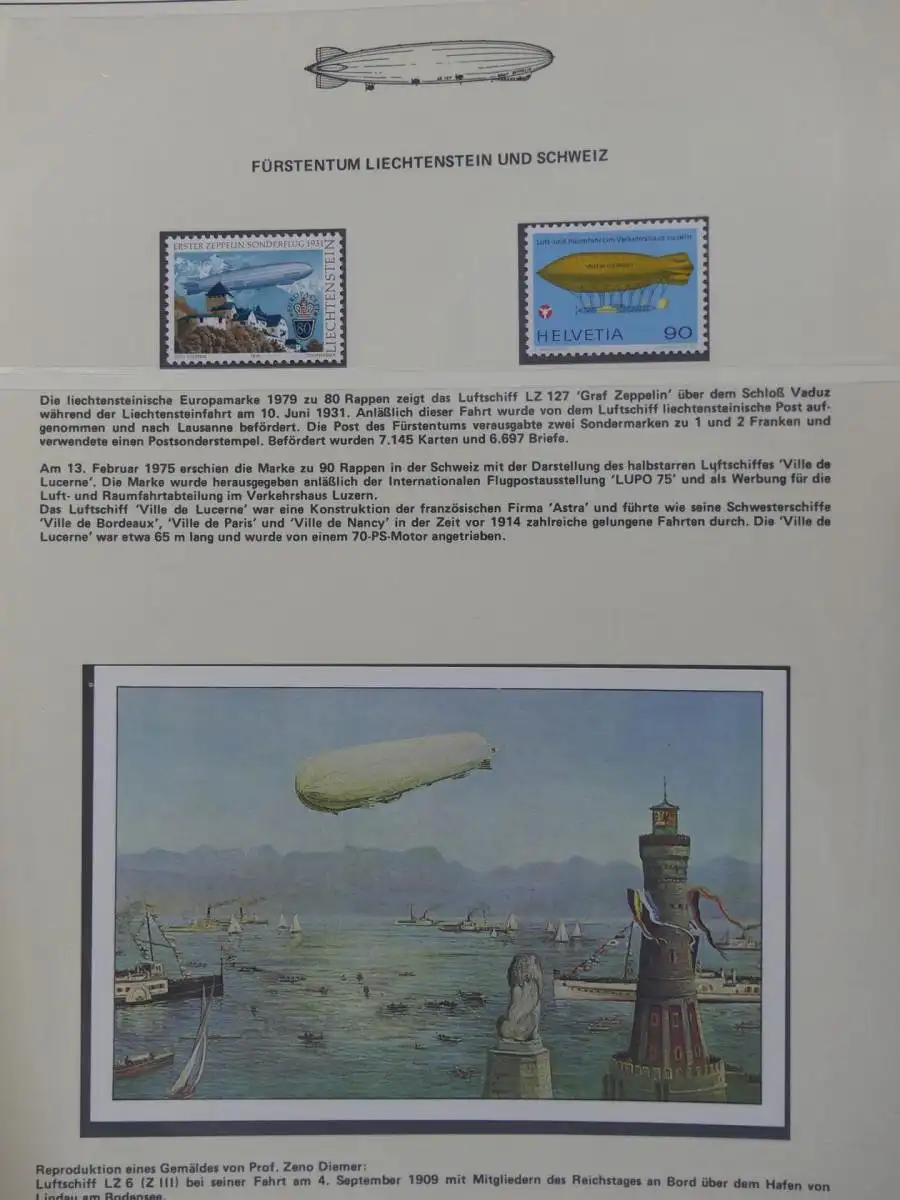 Motiv Luftschiff hauptsächlich Zeppelun NT u.a. auf Borek Seiten #LY919