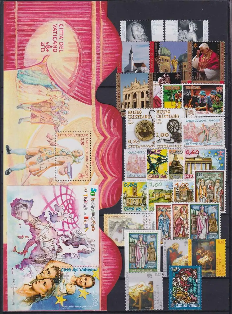 Vatikan Jahrgang 2007 postfrisch #NH713