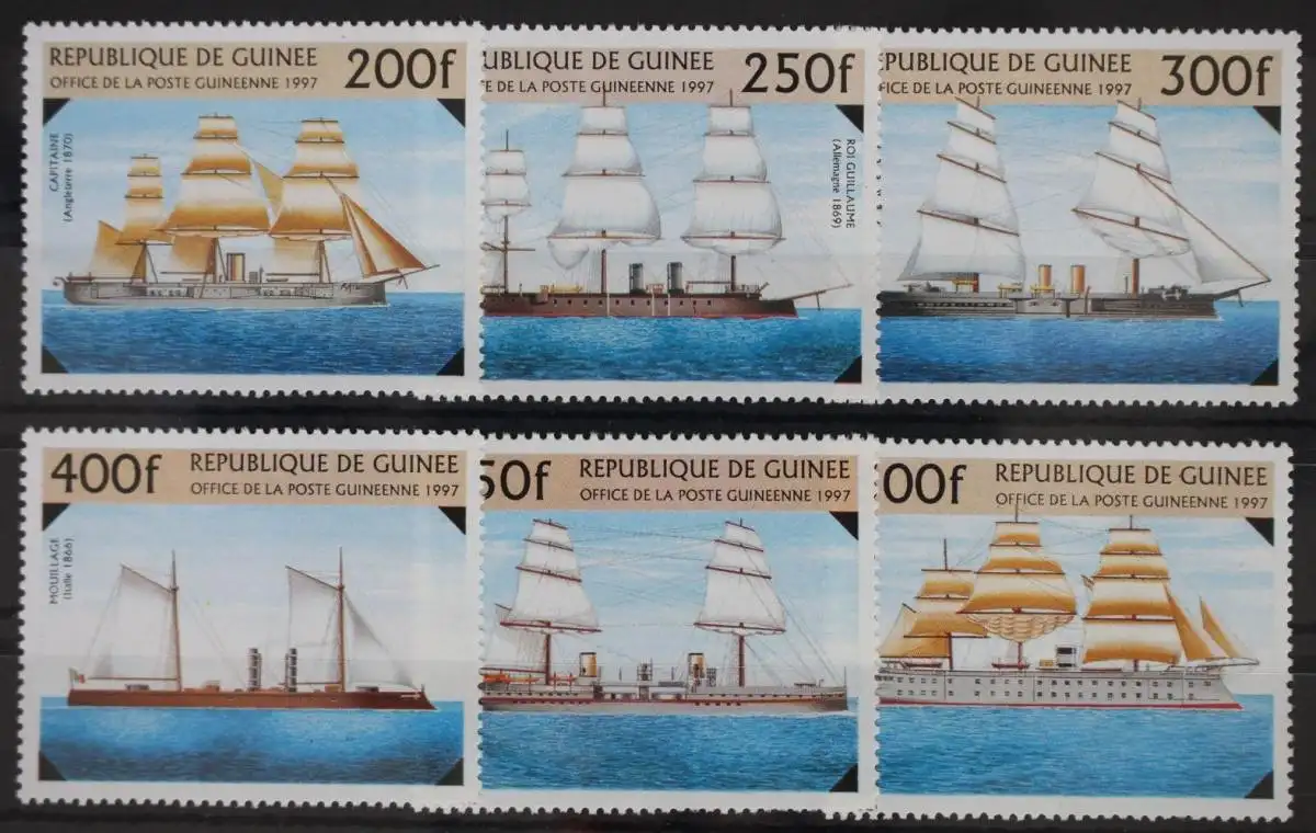 Guinea 1638-1643 postfrisch #WV178