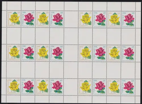 DDR Markenheftchenbogen MHB 15 A postfrisch #NE189