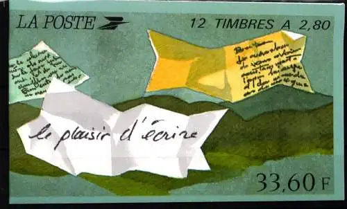 Frankreich MH 32 postfrisch als Markenheftchen #NI817