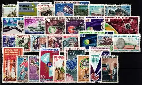 Niger Jahrgang 1966 postfrisch #NH766
