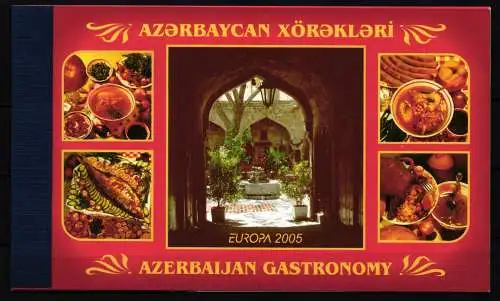 Aserbaidschan 610-611 postfrisch als Markenheftchen #NA887