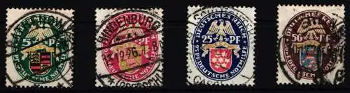 Deutsches Reich 398-401 gestempelt #NA938