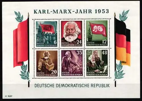 DDR Block 8 A postfrisch #NG796