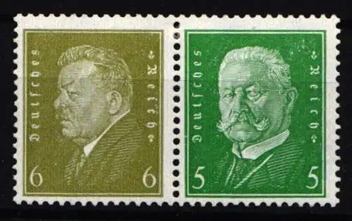 Deutsches Reich W 28 mit Falz #NG850