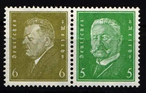 Deutsches Reich W 28 mit Falz #NG849