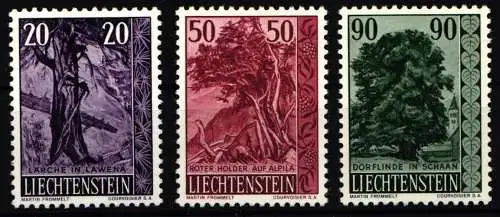 Liechtenstein 377-379 postfrisch #NG885
