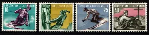 Liechtenstein 334-337 postfrisch #NG894