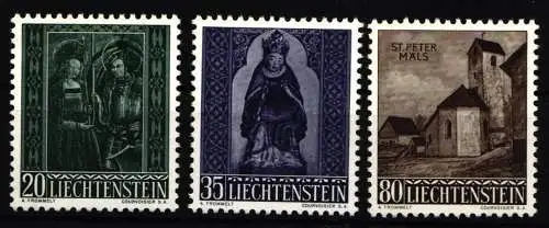 Liechtenstein 374-376 postfrisch #NG884