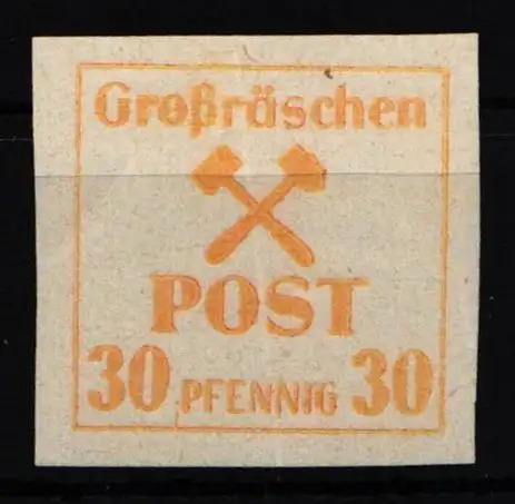 Lokalausgaben Großräschen 40 z postfrisch geprüft Kunz BPP #NG700