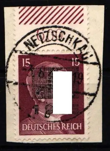 Deutsche Lokalausgaben Netschkau 9 I gestempelt geprüft Zierer BPP #NG813