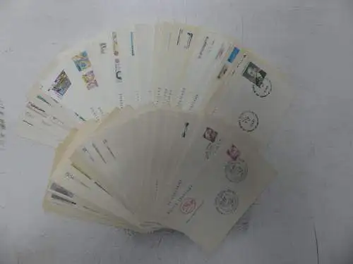 Italien Sammlung von rund 50 FDC der 70-80er Jahre #HG166