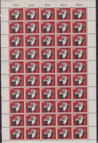 BRD Bund 243-246 postfrisch als Bogen #NJ075