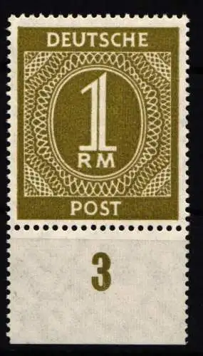 Alliierte Besetzung 937 postfrisch vom Unterrand #NJ118