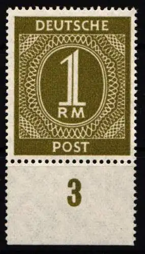 Alliierte Besetzung 937 postfrisch vom Unterrand #NJ119