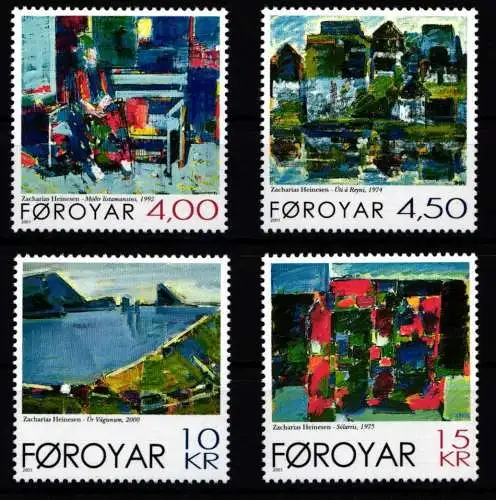 Färöer 404-407 postfrisch #JP348