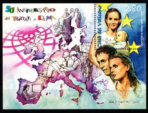 Vatikan 1589 postfrisch als Block #NH992