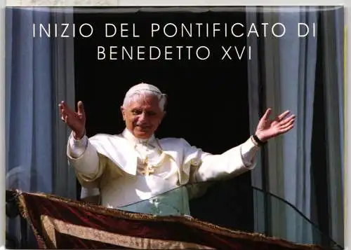 Vatikan Jahr 2005 als Ganzsache im offiziellen Folder #NH932