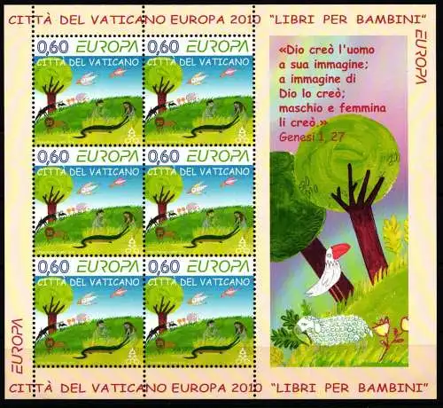 Vatikan 1669 postfrisch als Kleinbogen #NH967