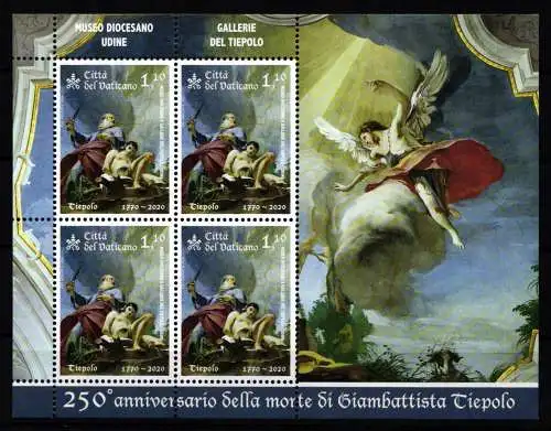 Vatikan 1993 postfrisch als Kleinbogen #NH973