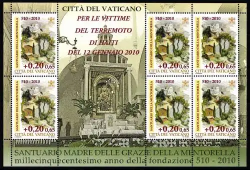 Vatikan 1664 postfrisch als Kleinbogen #NH968