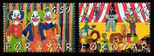 Dänemark Färöer 423-424 postfrisch #NI895