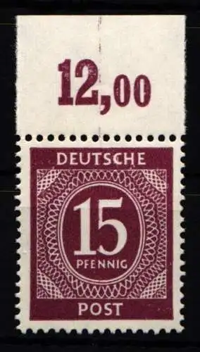 Alliierte Besetzung 921 a P OR ndgz postfrisch #NJ148