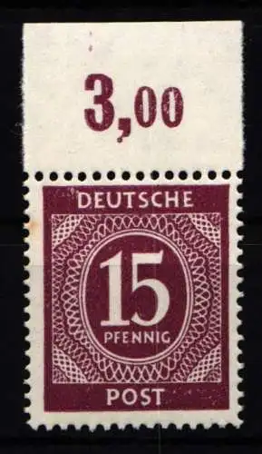 Alliierte Besetzung 921 a P OR ndgz postfrisch #NJ150