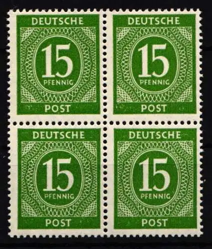 Alliierte Besetzung 922 postfrisch als 4er Block #NJ193