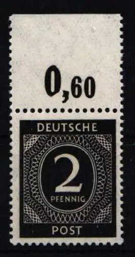 Alliierte Besetzung 912 a P OR dgz postfrisch Farbbestimmung Arge #NJ245