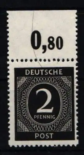 Alliierte Besetzung 912 a P OR dgz postfrisch Farbbestimmung Arge #NJ242