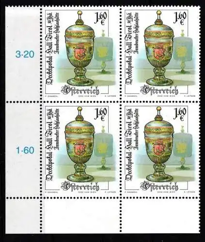 Österreich Viererblock 2387 postfrisch #NA498
