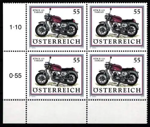 Österreich Viererblock 2615 postfrisch #NA519