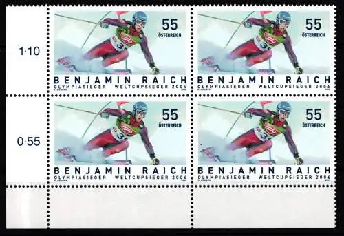 Österreich Viererblock 2616 postfrisch #NA522