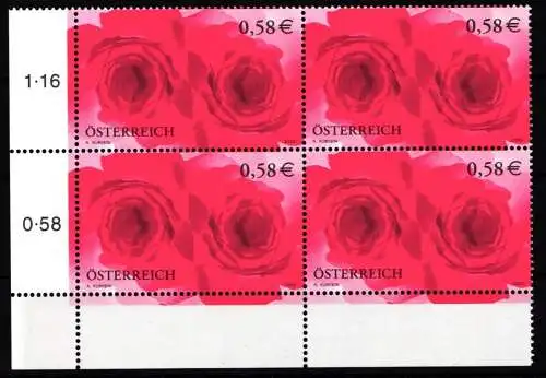 Österreich Viererblock 2373 postfrisch #NA500