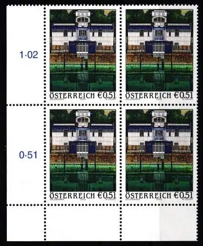 Österreich Viererblock 2395 postfrisch #NA540