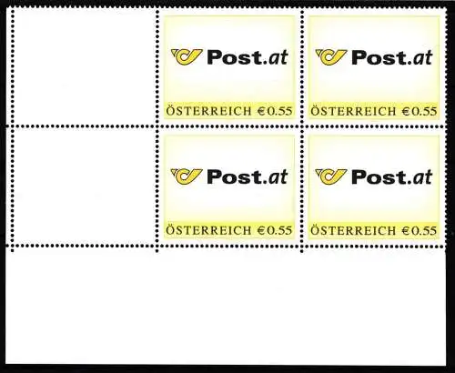 Österreich Viererblock 2455 postfrisch #NA529