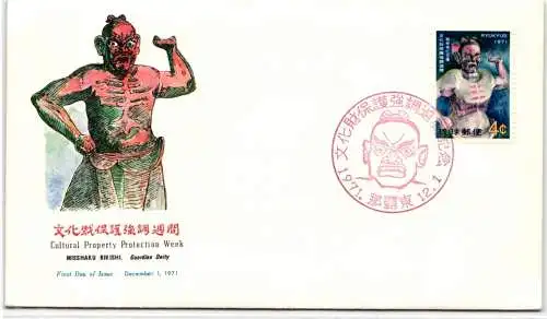 Ryukyu-Inseln FDC 249 als Ersttagsbrief #NI533